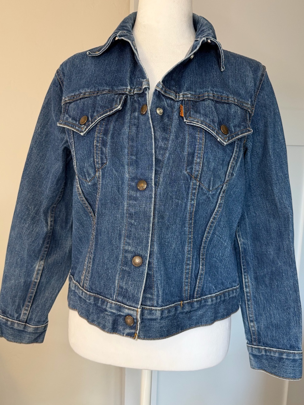 Vintage Levi’s Orange Tab 80’s/90’s Trucker Denim Jacket Made in USA